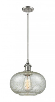 Gorham - 1 Light - 10 inch - Brushed Satin Nickel - Mini Pendant (3442|516-1S-SN-G249-LED)