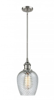 Salina - 1 Light - 6 inch - Brushed Satin Nickel - Mini Pendant (3442|516-1S-SN-G292-LED)