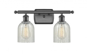 Caledonia - 2 Light - 15 inch - Oil Rubbed Bronze - Bath Vanity Light (3442|516-2W-OB-G2511)