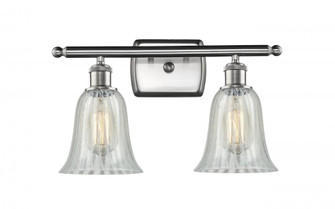 Hanover - 2 Light - 16 inch - Brushed Satin Nickel - Bath Vanity Light (3442|516-2W-SN-G2811-LED)