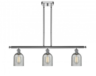 Caledonia - 3 Light - 36 inch - Polished Chrome - Stem hung - Island Light (3442|516-3I-PC-G257-LED)