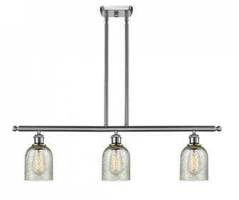 Caledonia - 3 Light - 36 inch - Brushed Satin Nickel - Stem hung - Island Light (3442|516-3I-SN-G259)