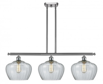 Fenton - 3 Light - 38 inch - Brushed Satin Nickel - Stem hung - Island Light (3442|516-3I-SN-G92-L)