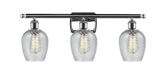 Salina - 3 Light - 26 inch - Polished Chrome - Bath Vanity Light (3442|516-3W-PC-G292-LED)