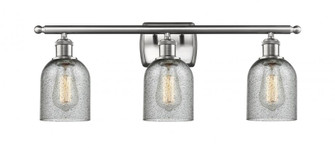 Caledonia - 3 Light - 25 inch - Brushed Satin Nickel - Bath Vanity Light (3442|516-3W-SN-G257-LED)