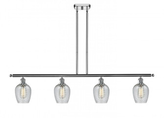 Salina - 4 Light - 48 inch - Polished Chrome - Stem hung - Island Light (3442|516-4I-PC-G292)