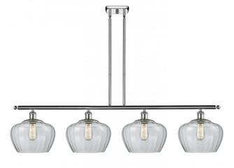 Fenton - 4 Light - 49 inch - Polished Chrome - Stem hung - Island Light (3442|516-4I-PC-G92-L)