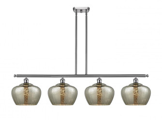 Fenton - 4 Light - 49 inch - Brushed Satin Nickel - Stem hung - Island Light (3442|516-4I-SN-G96-L-LED)