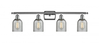 Caledonia - 4 Light - 35 inch - Polished Chrome - Bath Vanity Light (3442|516-4W-PC-G257-LED)