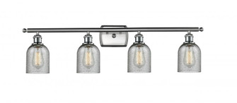 Caledonia - 4 Light - 35 inch - Brushed Satin Nickel - Bath Vanity Light (3442|516-4W-SN-G257)