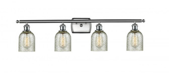 Caledonia - 4 Light - 35 inch - Brushed Satin Nickel - Bath Vanity Light (3442|516-4W-SN-G259-LED)