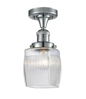 Colton - 1 Light - 6 inch - Polished Chrome - Semi-Flush Mount (3442|517-1CH-PC-G302)