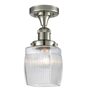 Colton - 1 Light - 6 inch - Polished Nickel - Semi-Flush Mount (3442|517-1CH-PN-G302-LED)