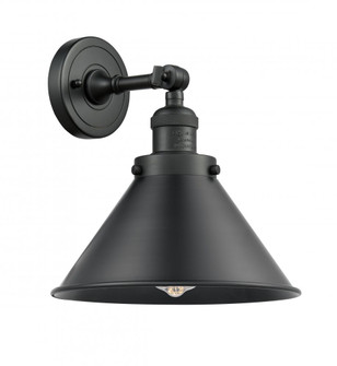 Briarcliff - 1 Light - 10 inch - Matte Black - Adjustable Sconce (3442|203-BK-M10-BK-LED)