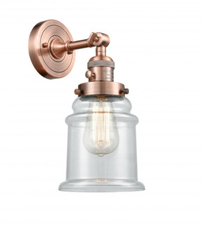 Canton - 1 Light - 7 inch - Antique Copper - Adjustable Sconce (3442|203SW-AC-G182)