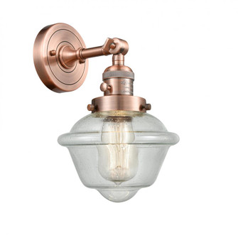 Oxford - 1 Light - 8 inch - Antique Copper - Adjustable Sconce (3442|203SW-AC-G534)