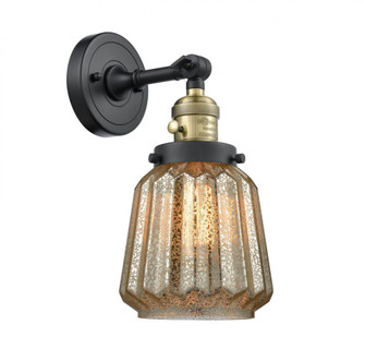Chatham - 1 Light - 7 inch - Black Antique Brass - Adjustable Sconce (3442|203SW-BAB-G146)