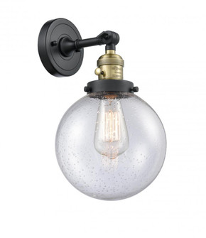 Beacon - 1 Light - 8 inch - Black Antique Brass - Adjustable Sconce (3442|203SW-BAB-G204-8)