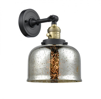 Bell - 1 Light - 8 inch - Black Antique Brass - Adjustable Sconce (3442|203SW-BAB-G78)