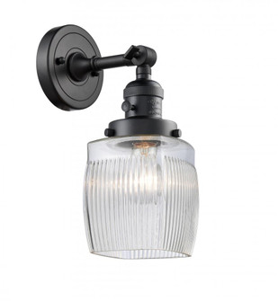 Colton - 1 Light - 6 inch - Matte Black - Adjustable Sconce (3442|203SW-BK-G302)