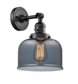 Bell - 1 Light - 8 inch - Matte Black - Adjustable Sconce (3442|203SW-BK-G73)