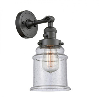 Canton - 1 Light - 7 inch - Oil Rubbed Bronze - Sconce (3442|203SW-OB-G184)