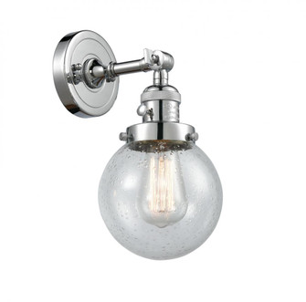 Beacon - 1 Light - 6 inch - Polished Chrome - Adjustable Sconce (3442|203SW-PC-G204-6)
