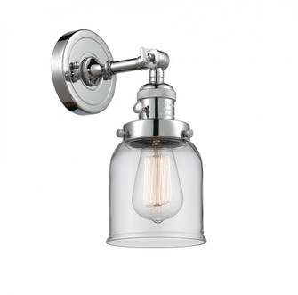 Bell - 1 Light - 5 inch - Polished Chrome - Adjustable Sconce (3442|203SW-PC-G52)