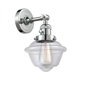 Oxford - 1 Light - 8 inch - Polished Chrome - Adjustable Sconce (3442|203SW-PC-G532)
