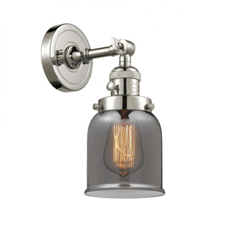 Bell - 1 Light - 5 inch - Polished Nickel - Adjustable Sconce (3442|203SW-PN-G53)