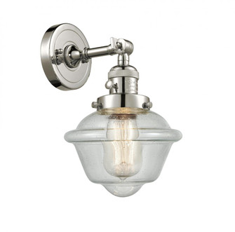 Oxford - 1 Light - 8 inch - Polished Nickel - Adjustable Sconce (3442|203SW-PN-G534)