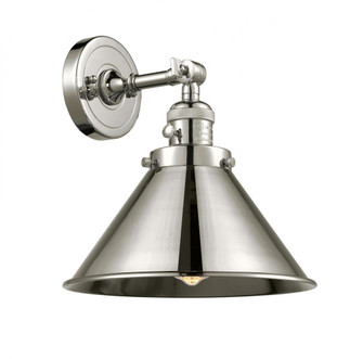 Briarcliff - 1 Light - 10 inch - Polished Nickel - Adjustable Sconce (3442|203SW-PN-M10-PN)
