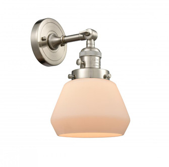 Fulton - 1 Light - 7 inch - Brushed Satin Nickel - Adjustable Sconce (3442|203SW-SN-G171)