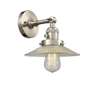 Halophane - 1 Light - 9 inch - Brushed Satin Nickel - Sconce (3442|203SW-SN-G2)