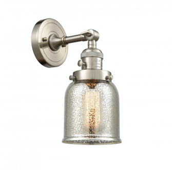 Bell - 1 Light - 5 inch - Brushed Satin Nickel - Adjustable Sconce (3442|203SW-SN-G58)