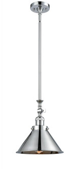 Briarcliff - 1 Light - 10 inch - Polished Chrome - Stem Hung - Adjustable Mini Pendant (3442|206-PC-M10-PC-LED)