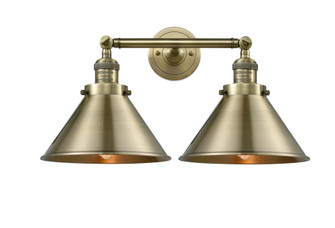 Briarcliff - 2 Light - 19 inch - Antique Brass - Adjustable Bath Vanity Light (3442|208-AB-M10-AB)