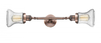 Bellmont - 2 Light - 6 inch - Antique Copper - Adjustable Bath Vanity Light (3442|208L-AC-G194)