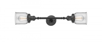 Bell - 2 Light - 5 inch - Oil Rubbed Bronze - Adjustable Bath Vanity Light (3442|208L-OB-G52)
