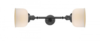Bell - 2 Light - 8 inch - Oil Rubbed Bronze - Adjustable Bath Vanity Light (3442|208L-OB-G71)