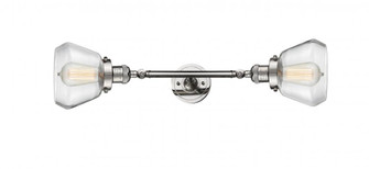 Fulton - 2 Light - 7 inch - Polished Nickel - Adjustable Bath Vanity Light (3442|208L-PN-G172)
