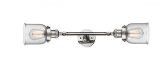Bell - 2 Light - 5 inch - Polished Nickel - Adjustable Bath Vanity Light (3442|208L-PN-G54)