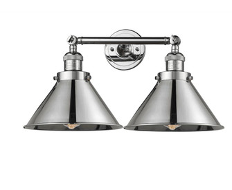 Briarcliff - 2 Light - 19 inch - Polished Chrome - Adjustable Bath Vanity Light (3442|208-PC-M10-PC-LED)