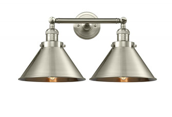 Briarcliff - 2 Light - 19 inch - Brushed Satin Nickel - Adjustable Bath Vanity Light (3442|208-SN-M10-SN-LED)