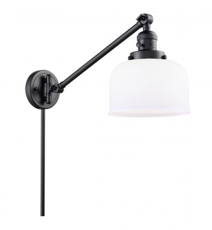 Bell - 1 Light - 8 inch - Matte Black -Adjustable Swing Arm (3442|237-BK-G71)