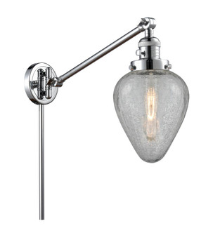 Geneseo - 1 Light - 8 inch - Polished Chrome -Adjustable Swing Arm (3442|237-PC-G165)