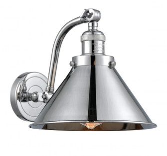 Briarcliff - 1 Light - 10 inch - Polished Chrome - Adjustable Sconce (3442|515-1W-PC-M10-PC-LED)