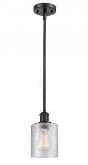 Cobbleskill - 1 Light - 5 inch - Matte Black - Mini Pendant (3442|516-1S-BK-G112)