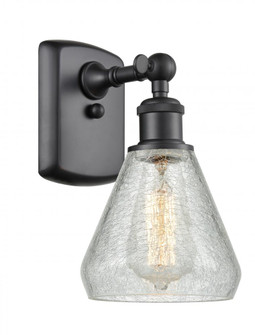 Conesus - 1 Light - 6 inch - Matte Black - Sconce (3442|516-1W-BK-G275-LED)