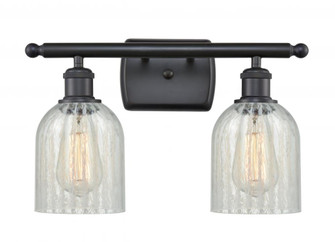 Caledonia - 2 Light - 15 inch - Matte Black - Bath Vanity Light (3442|516-2W-BK-G2511-LED)